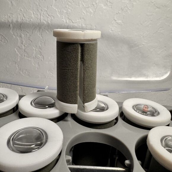 Conair Pro Ceramic Tools Porcelain Series 12 Sponge Roller Hair setter CHV14 - Picture 11 of 11